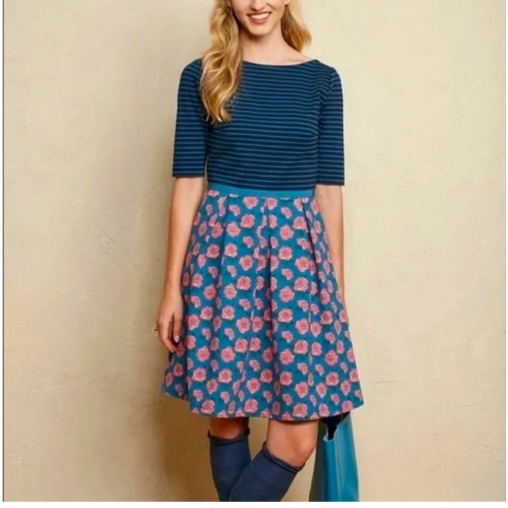 Matilda Jane
Peyton Floral Stripe Fit Flare Dress